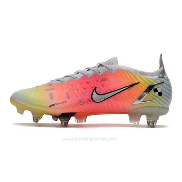 Nike Mercurial Vapor Elite SG Pro Blanco Rojo Plata